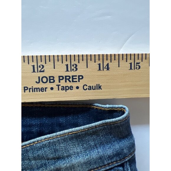 Hudson Jeans Womens Size 28 Krista Stretch Medium Wash Distressed - Picture 10 of 14